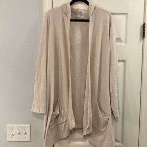 Barefoot Dreams Cozy Chic Ultra Lite Hooded Cardigan
